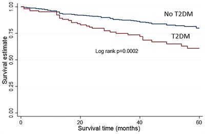 Impact of Type 2 Diabetes Mellitus on Endometrial Cancer Survival: A Prospective Database Analysis